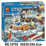 لگو ستاد گارد ساحلی مدل CITIES کد 10755