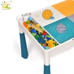 میز آموزشی لگو کودک به همراه آجر شهر اسباب بازی کد 6787/104 - Image 5