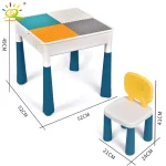 میز آموزشی لگو کودک به همراه آجر شهر اسباب بازی کد 6787/104 - Image 3