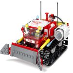 لگو بولدزر آتش نشانی CITY FIRE برند KAZI کد KY80527 - Image 2