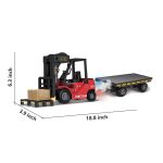 لیفتراک کنترلی فلزی برند FORKLIFT TRUCK کد 8009 - Image 5