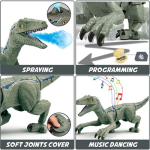 دایناسور کنترلی هوشمند انعطاف پذیر مدل VELOCIRAPTOR کد K26 - Image 3