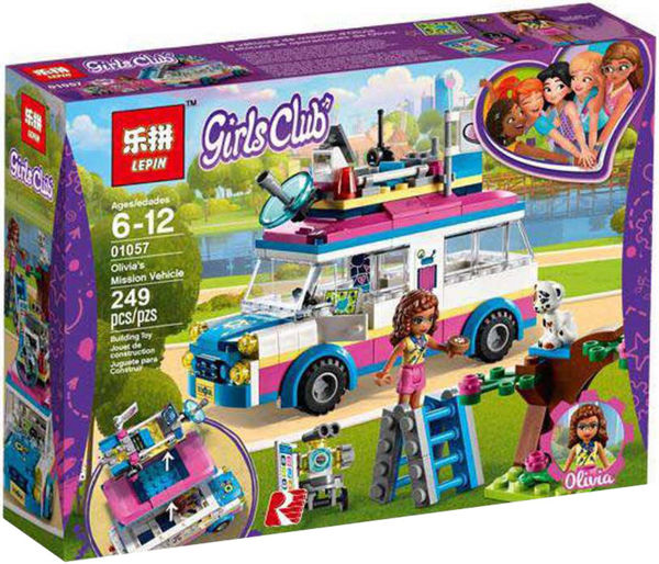 LEPIN01057Olivia27sMissionVehicle-2-1.jpg لگو دخترانه Girls Club برند LEPIN کد 01057 - Image 1