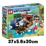لگو‌ حمله کوسه ماینکرافت برند MY WORLD کد MG1219 - Image 4