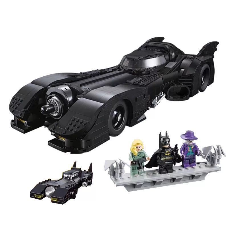 New_76139_Batman_1989_Batmobile_Model_Building_Kits_Blocks_Bricks.png لگو ماشین بتمن برند DECOOL کد 7188 - Image 1