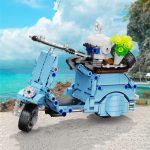 لگو موتور وسپا مدل VESPA برند Brick Cool کد KC017 - Image 2