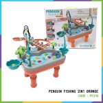 ست ماهیگیری موزیکال و پله پنگوئن مدل Fishing Penguin کد 7713 - Image 3
