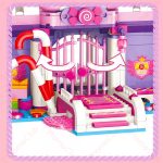 لگو دخترانه قلعه آب نبات فانتزی برند GUDI کد 30004 - Image 11