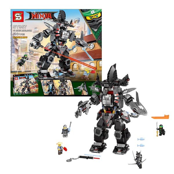 SY_957_Ninjago_Garma_Mecha_Lego_KW.jpg لگو نینجا مووی رباط گارمادون برند SY کد SY957 - Image 1