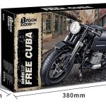لگو موتور کلاسیک مدل FREE CUBA برند BRICK COOL کد KC016