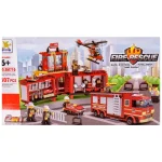 لگو 2in1 پایگاه آتش نشانی CITY FIRE کد SM710 - Image 3