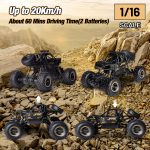 ماشین کنترلی آفرود بدنه فلزی دوربین دار مدل Rock CRAWLER کد 2093 - Image 7