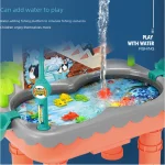 ست ماهیگیری موزیکال و پله پنگوئن مدل Fishing Penguin کد 7713 - Image 5