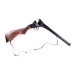 تفنگ اسباب بازی بزرگ فلزی ترقه ای برند DYAL کد 28 - Image 2