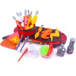ست اسباب بازی آشپزخانه باطریخور مدل باربیکیو بخار کد 5720 - Image 5