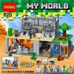 لگو 2in1 شهر ماینکرافت مدل MY WORLD برند JISI کد 820