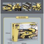 لگو تانک نظامی کنترلی مدل DECOOL MOTOR برند DECOOL کد 3906 - Image 5