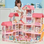 خانه عروسکی بزرگ princess house برند CASTLE کد 7003 - Image 7