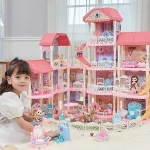 خانه عروسکی بزرگ princess house برند CASTLE کد 7003 - Image 8