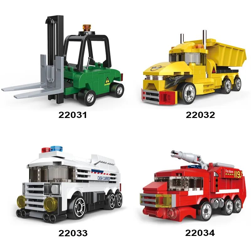 e98493.jpg لگو ماشین 4 عددی عقب کش برند DECOOL کد 22034-22031 - تصویر 1