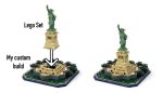 لگو مجسمه آزادی مدل Statue of Liberty کد 20042 - Image 7