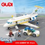 لگو فرودگاه هواپیما مسافربری مدل AirPort برند GUDI کد 10502 - Image 2