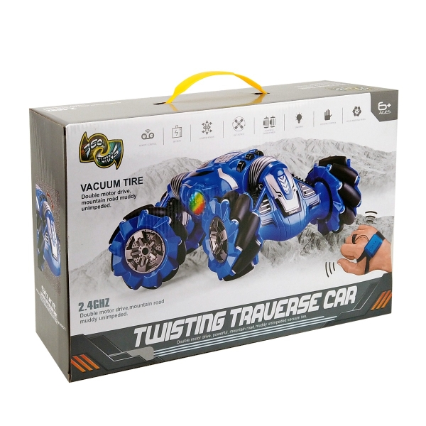 h99d48ab76de840d09ab21d4ed72402238.jpg ماشین کنترلی کرمی TWISTING TRAVERSE CAR کد 333/6 - Image 1