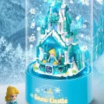 لگو گوی موزیکال فروزن Snow Castle برند ZUANPAI - Image 4