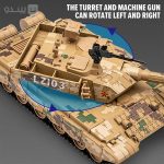 ماشین تانک دودزا مدل DIE-CAST کد CZ64A - Image 12
