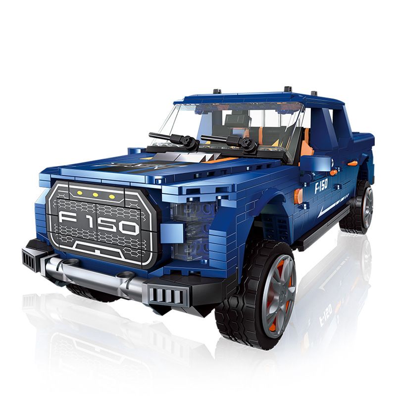 jiestar-92020-xe-ban-tai-ford-raptor-f150-1.jpg لگو وانت فورد مدل F150 برند JIE STAR کد 92020 - Image 1