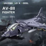 لگو هواپیمای جنگنده پیشرفته مدل AV-8II برند JIE STAR کد 61052 - Image 4