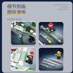 لگو جت جنگی میکویان گوریویچ پیشرفته مدل MIG-29 کد 88008 - Image 8