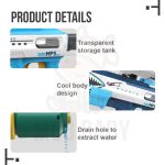 تفنگ آبپاش شارژی لیزردار مدل WATER GUN کد KB1321 - Image 7