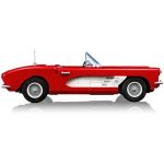 لگو ماشین شورلت کوروت کلاسیک برند CORVETTE کد H1133 - Image 4