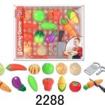 ست صیفی جات قابل برش با خرد کردن و چاقو کد 2288