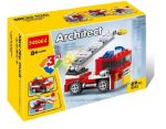 لگو ماشین 3 مدل Architect برند decool کد 3102