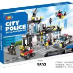 لگو ایستگاه پلیس مدل CITY POLICE کد 9533