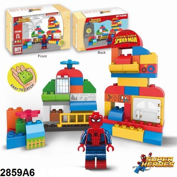 photo_2023-12-04_21-28-01.jpg لگو دوپلو اسپایدرمن مدل Spider Man کد 2859A6 - Image 1