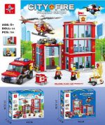 لگو پایگاه آتش نشانی CITY FIRE کد 487 - Image 2