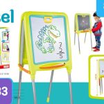 تخته وایت برد و بلک برد تاشو مدل EASEL کد 8333