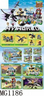 لگو ماینکرافت باکس 4 عددی مدل My World کد MG1186 - Image 6