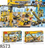 لگو ساختمان راهسازی 2 مدل برند Construction Workers کد 8573 - Image 2
