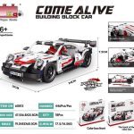 لگو ماشین پورشه 911 عقب کش مدل COME ALIVE کد 60013