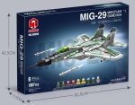 لگو جت جنگی میکویان گوریویچ پیشرفته مدل MIG-29 کد 88008 - Image 10