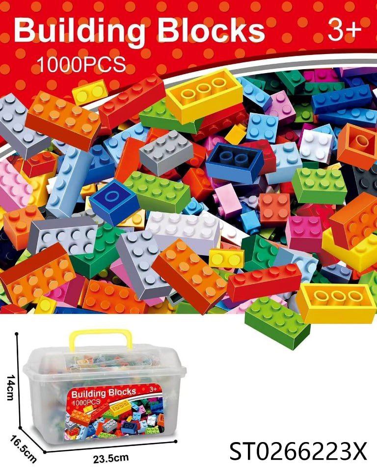 photo_2024-06-23_09-44-06.jpg لگو کلاسیک 1000 قطعهBuilding BLOCK برند DIY کد 10800-A - Image 1