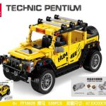 لگو ماشین کنترلی هامر مدل TECHNIC برند JIESTAR کد 10029
