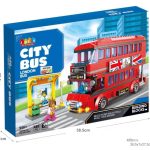 لگو اتوبوس لندن مدل CITY BUS برند JDLT کد 9561