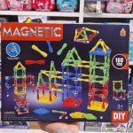 اسباب بازی مگنت آهنربایی خارجی 160 قطعه برند DIY کد 2285