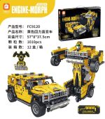 لگو ماشین ترانسفورمر 2in1 عقب کش Building Block کد FC9120