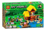 لگو ماینکرافت مدل MY WORLD برند BELA کد 10813
